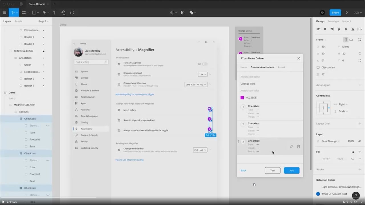 Settings Sun Valley Earlier Concept Figma 2