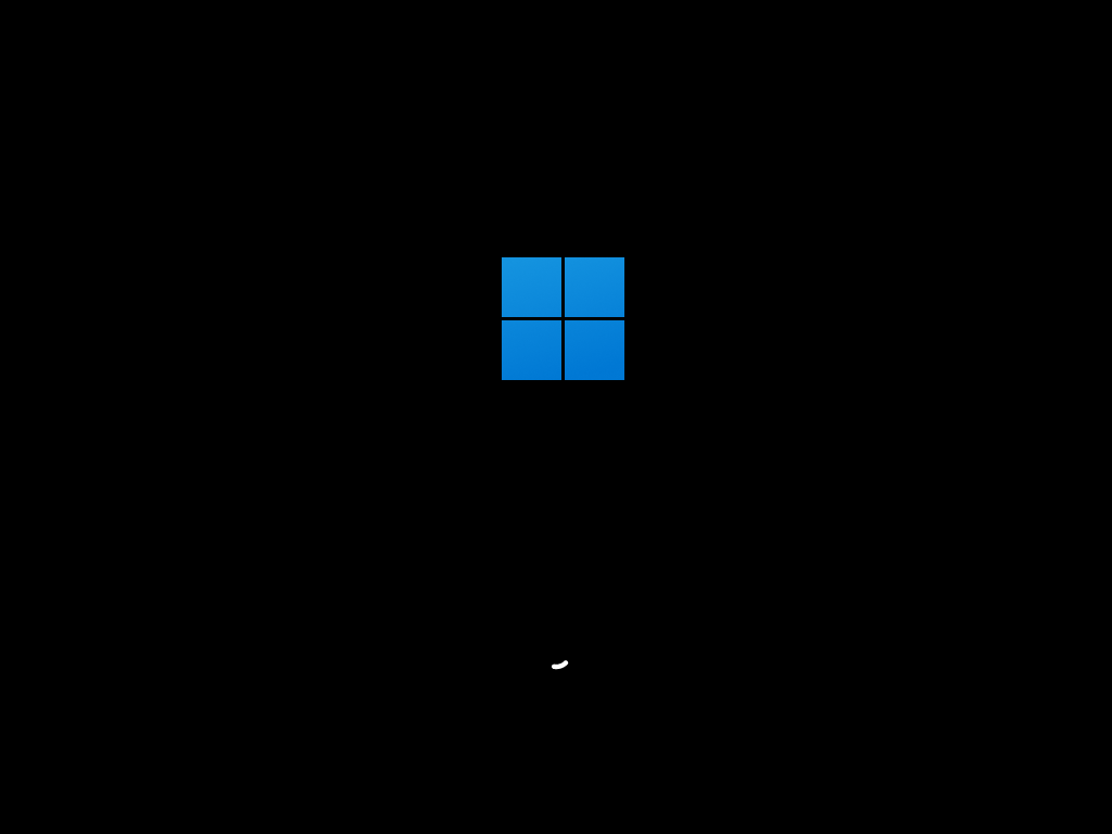 Новая анимация загрузки Windows 11
