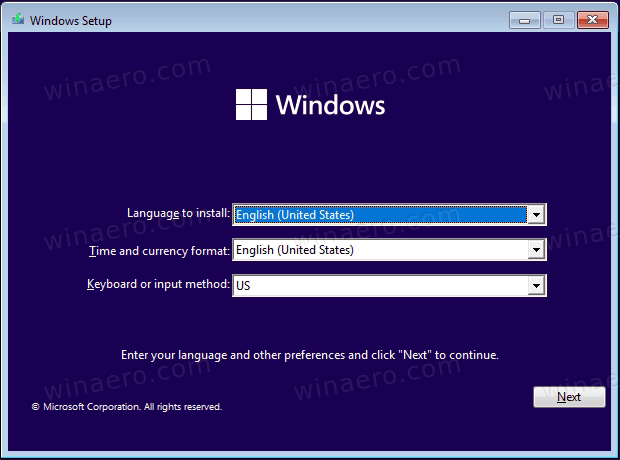 Windows 11 Setup Language Preferences