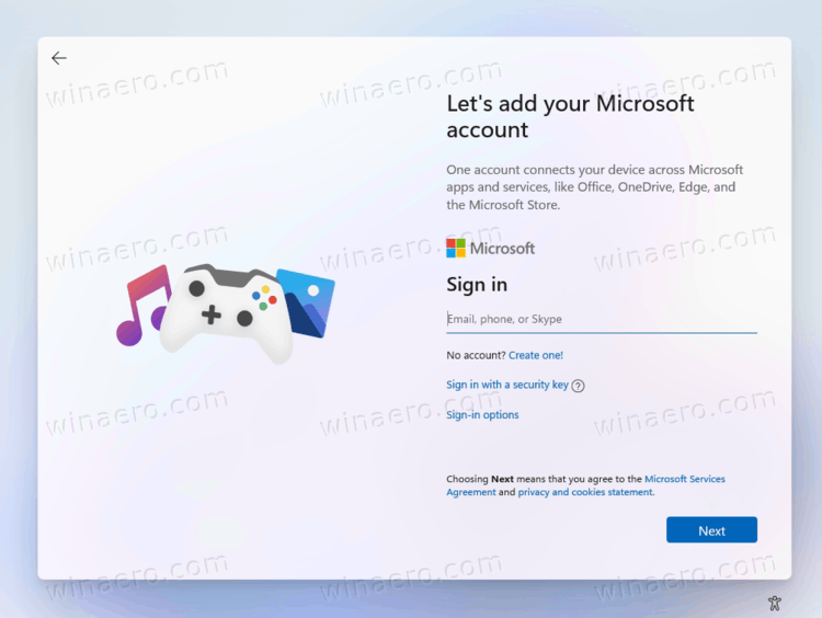 Microsoft account