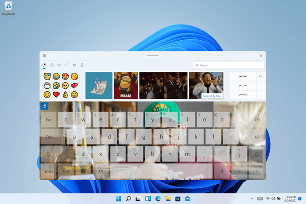 Windows 11 Touch Keyboard B22000
