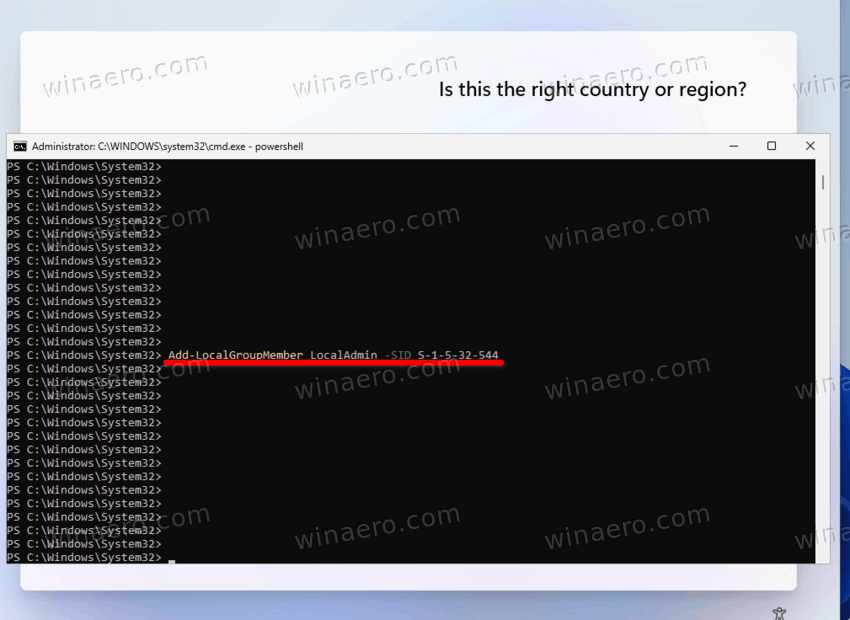 Oobe Add Local Account To Administrators