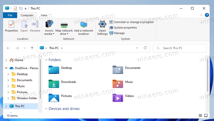 Classic Ribbon In Windows 11 File Explorer