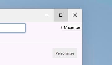 Default Hint For Maximize Button In Firefox