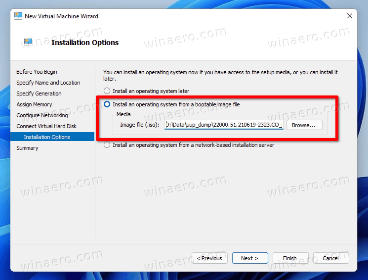 Установите Windows 11 на виртуальную машину Hyper-V из ISO