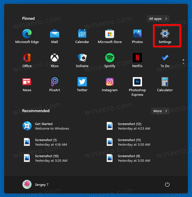 How To Open Windows 11 Settings Where To Find Settings Icon In Windows ...