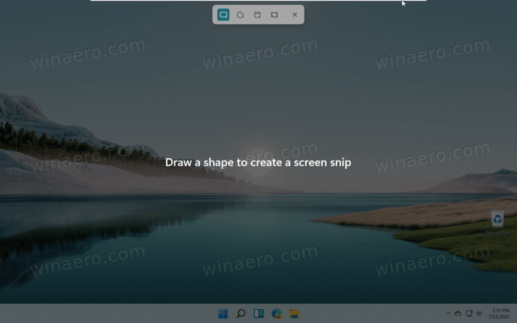 Print Screen Key To Open Snip And Sketch In Windows 11