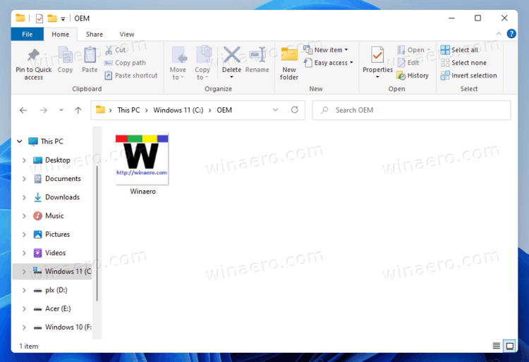 Restore Classic File Explorer With Ribbon In Windows 11