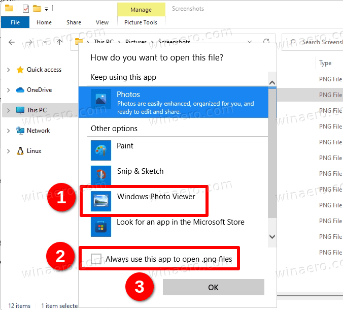 Set Windows Photo Viewer As Default App