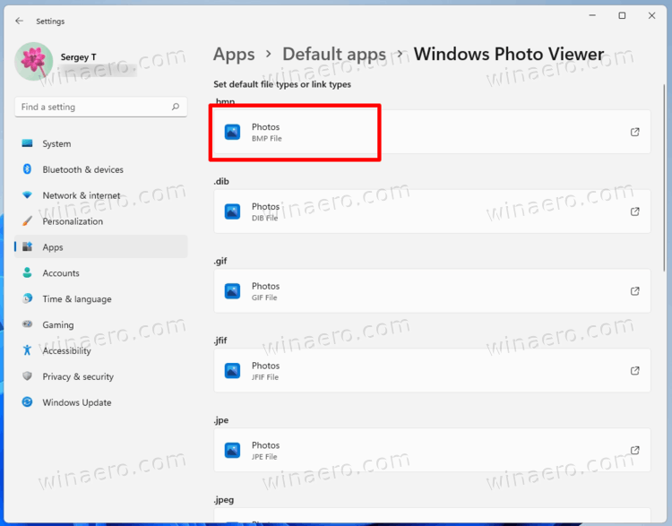 Set Windows Photo Viewer As Default Viewer In Settings