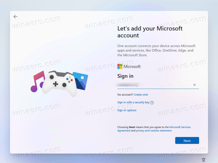 Set Up A Microsoft Account