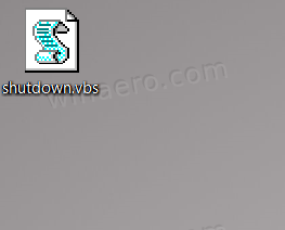 Shutdown VBS File