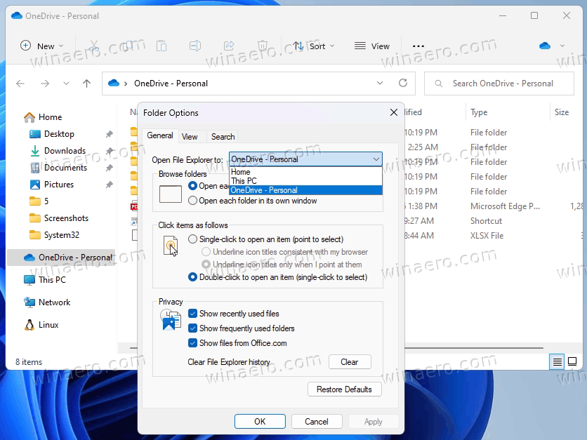 Windows 11 Open File Explorer To OneDrive