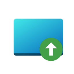 Windows 11 Desktop Upload Startup Arrow Icon