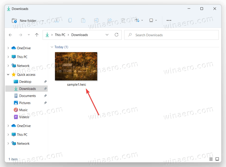 Windows 11 Hiec File Thumbnail In File Explorer