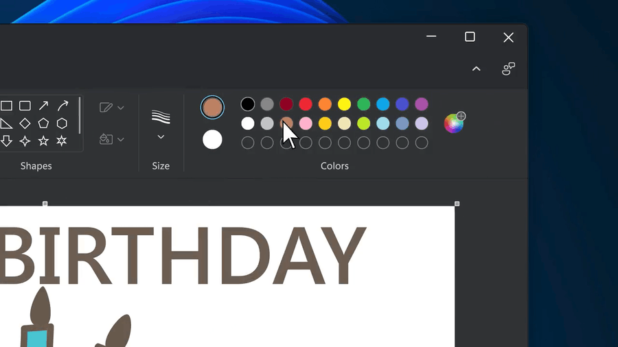 Microsoft Paint Windows 11 Redesign 1