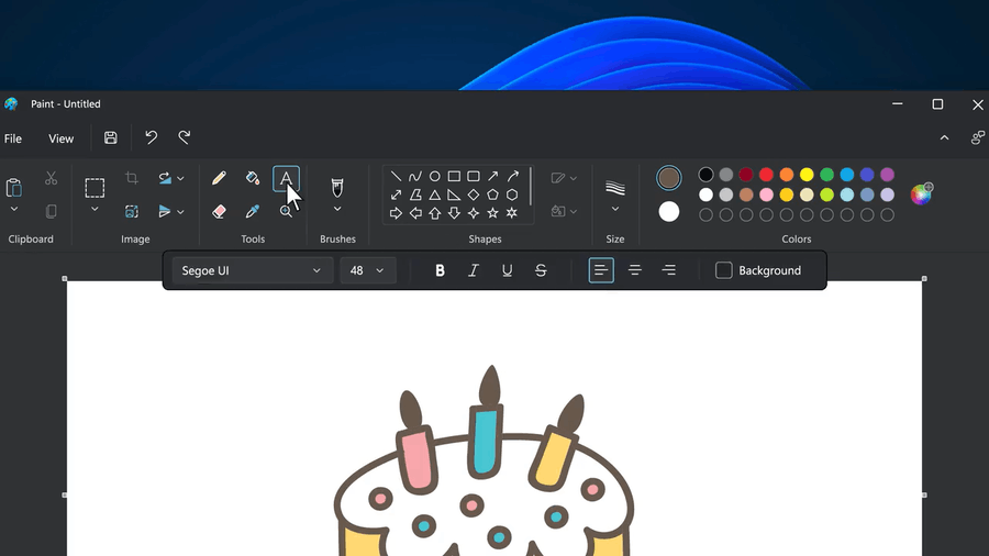 Microsoft Paint Windows 11 Redesign 2