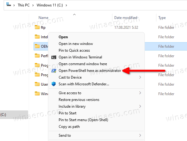 Open PowerShell As Administrator In Windows From Context Menu