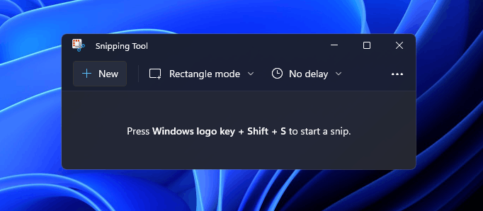 Windows 11 Snipping Tool Dark Mode