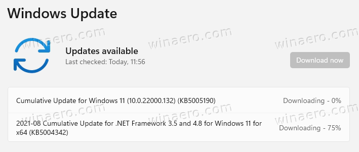 Windows 11 Build 22000.132