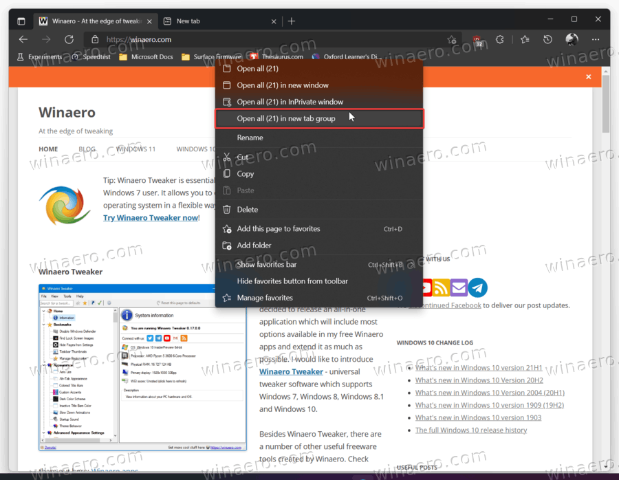 How To Add Bookmark Folder In Edge at Bryan Rainey blog