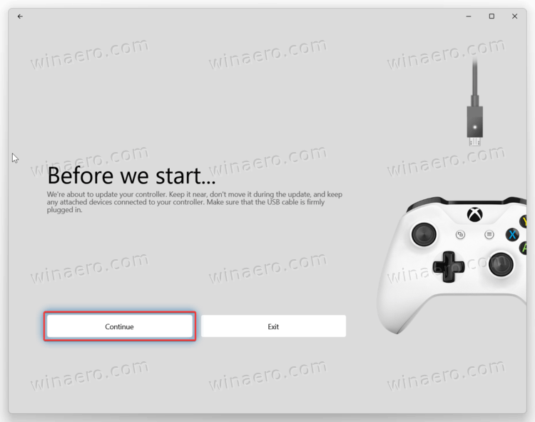 xbox one controller wireless receiver software update