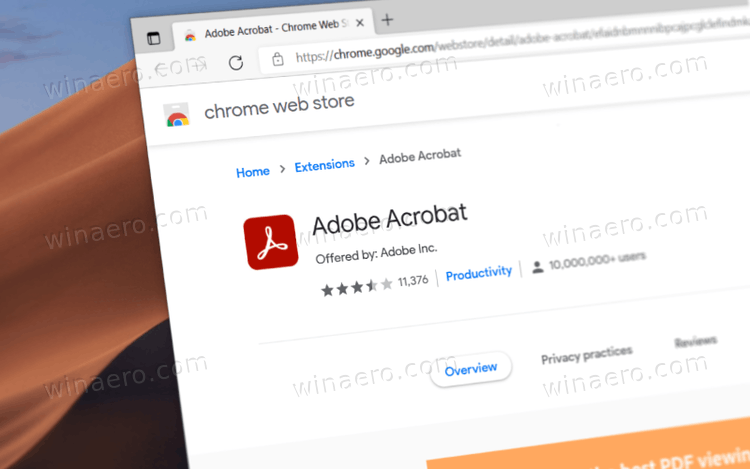 Adobe Acrobat Extension