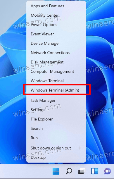 Open Windows Terminal As Administrator