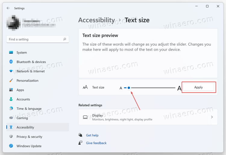 Text Size In Svg