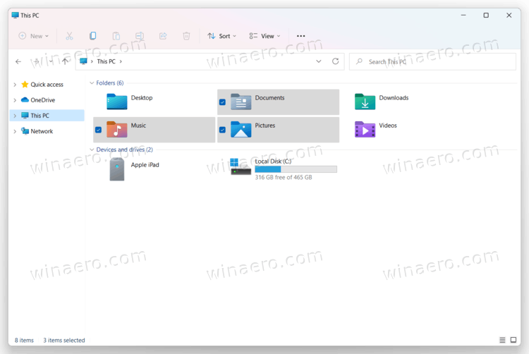 Windows 11 File Explorer Checkboxes