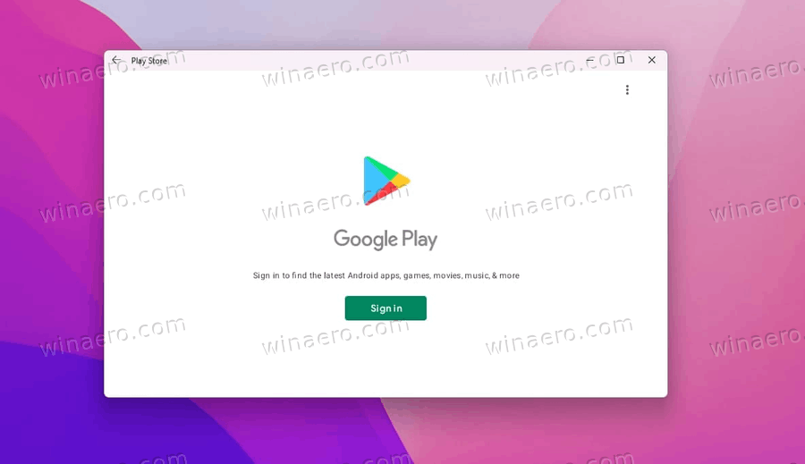 google play store windows 10 app