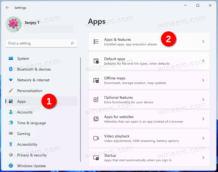Windows 11 Settings Apps And Features