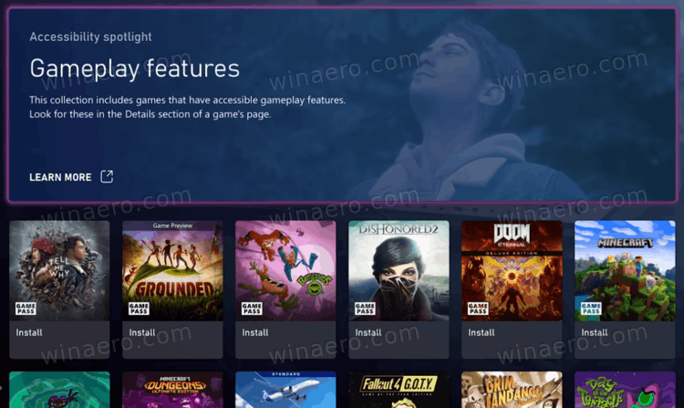 Xbox will let you find games with specific accessibility features