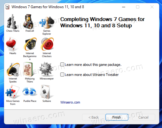 Download Windows 7 Games for Windows 11