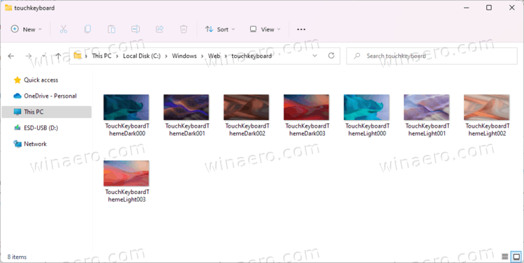 Download Windows 11 wallpapers (+ touch keyboards backgrounds)