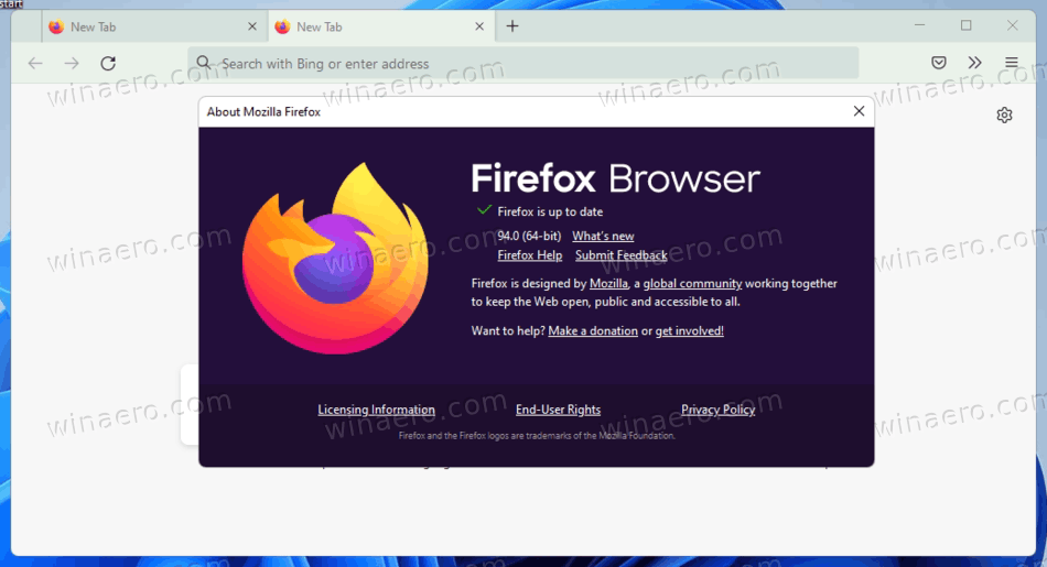 Firefox 94