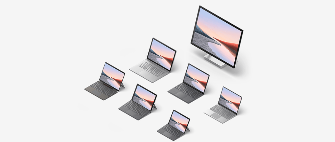 Microsoft Surface Devices Banner