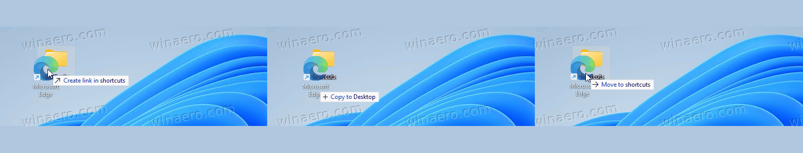 Windows 11 Default Drag And Drop Action Sample