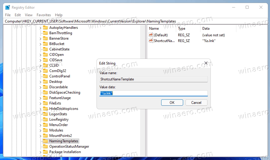 Windows 11 Disable The Shortcut Text In Windows 11