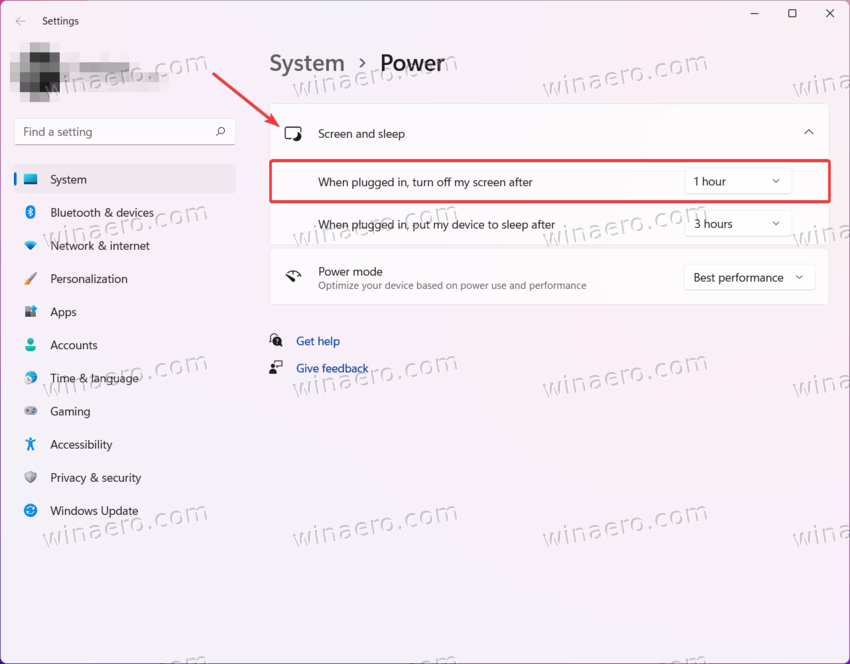 How To Change The Screen Turn Off Timeout In Windows 11