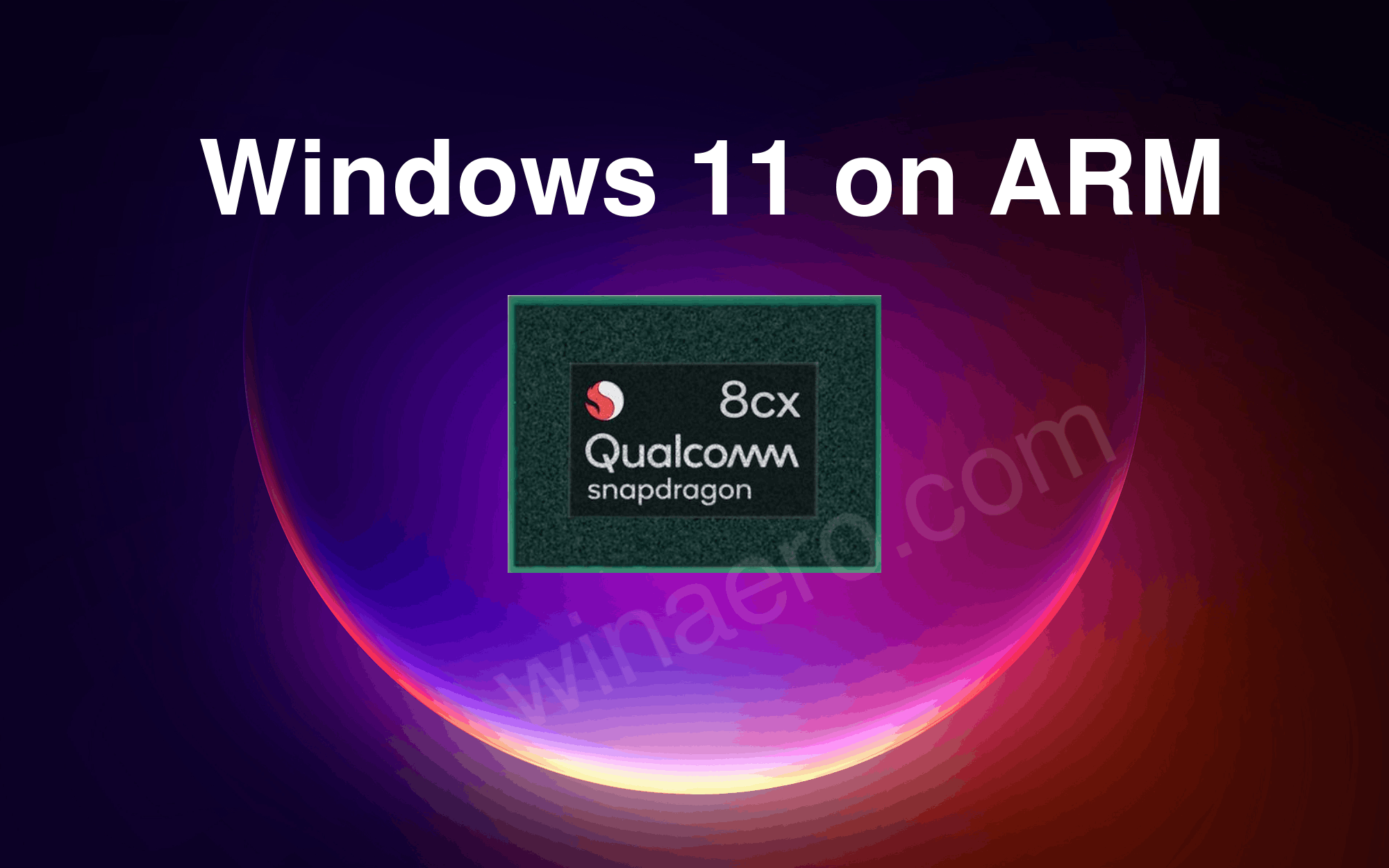 Windows 11 On Arm Snapdragon Banner