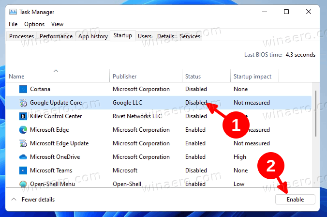 Windows 11 Troubleshooting Enable Startup Apps