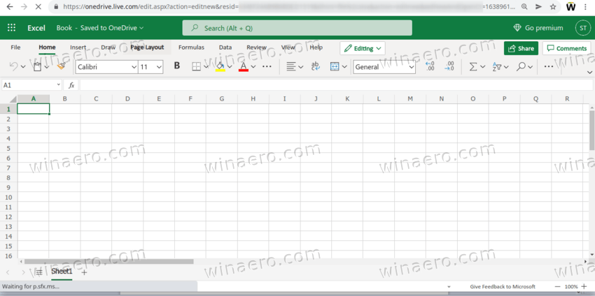 Microsoft Excel For Web