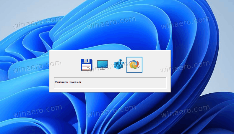 Classic Alt+Tab Dialog In Windows 11