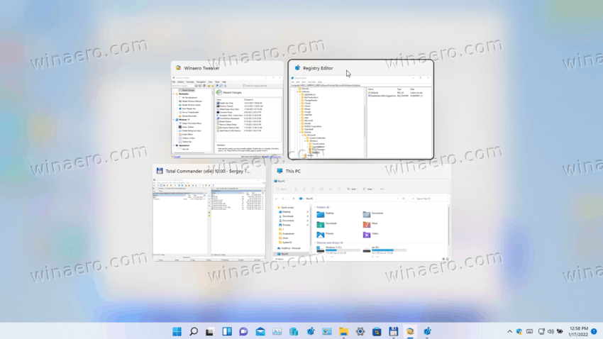Default Alt Tab In Windows 11