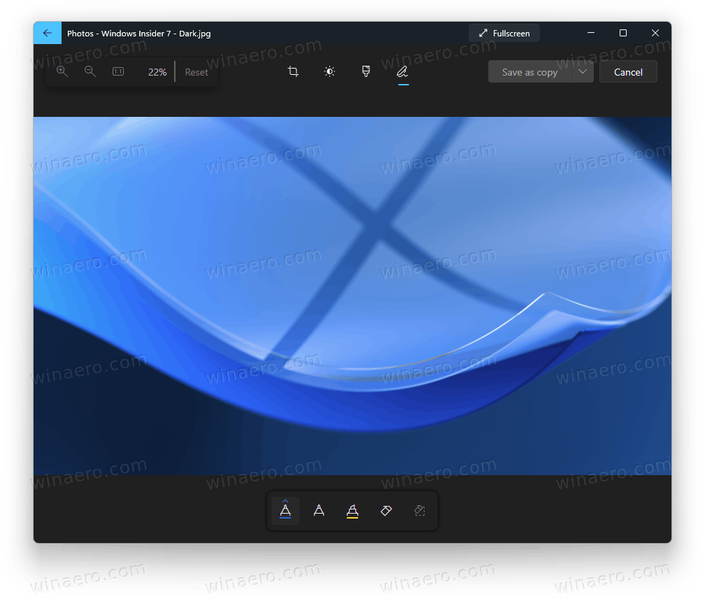 New Image Editor In Windows 11 Photos 3