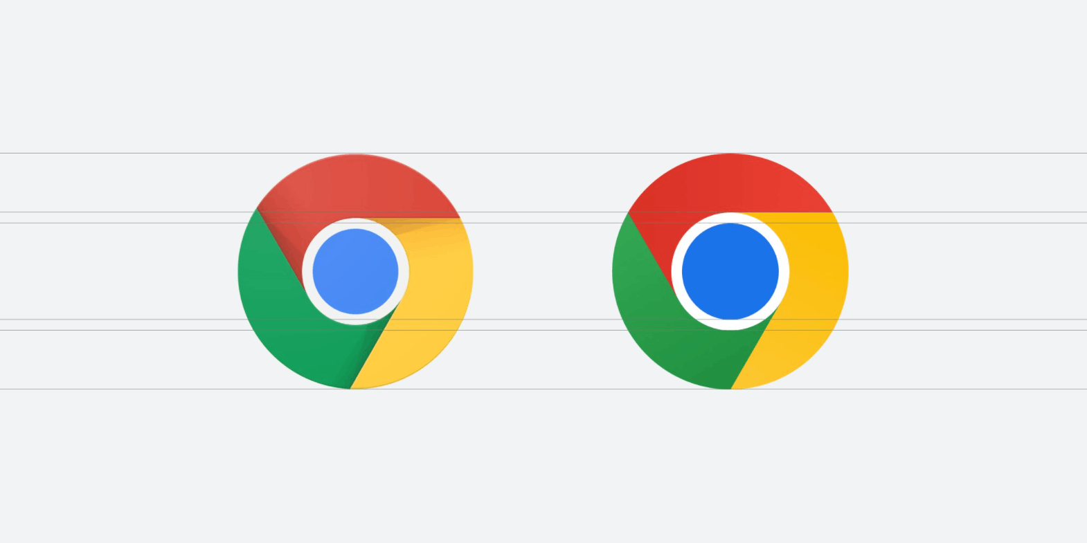 Here is a new Google Chrome logo