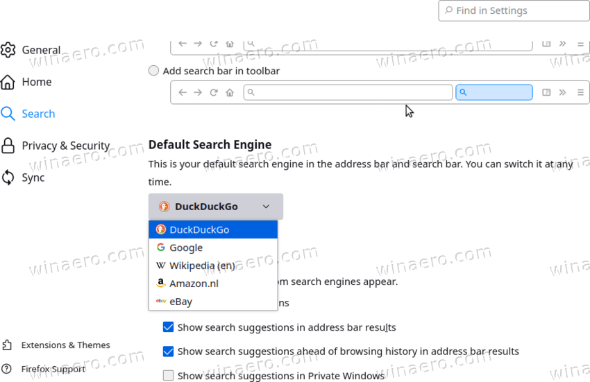 Firefox 98 Will Change Search Engine
