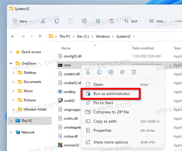 Open Command Prompt As Administrator From File Explorer
