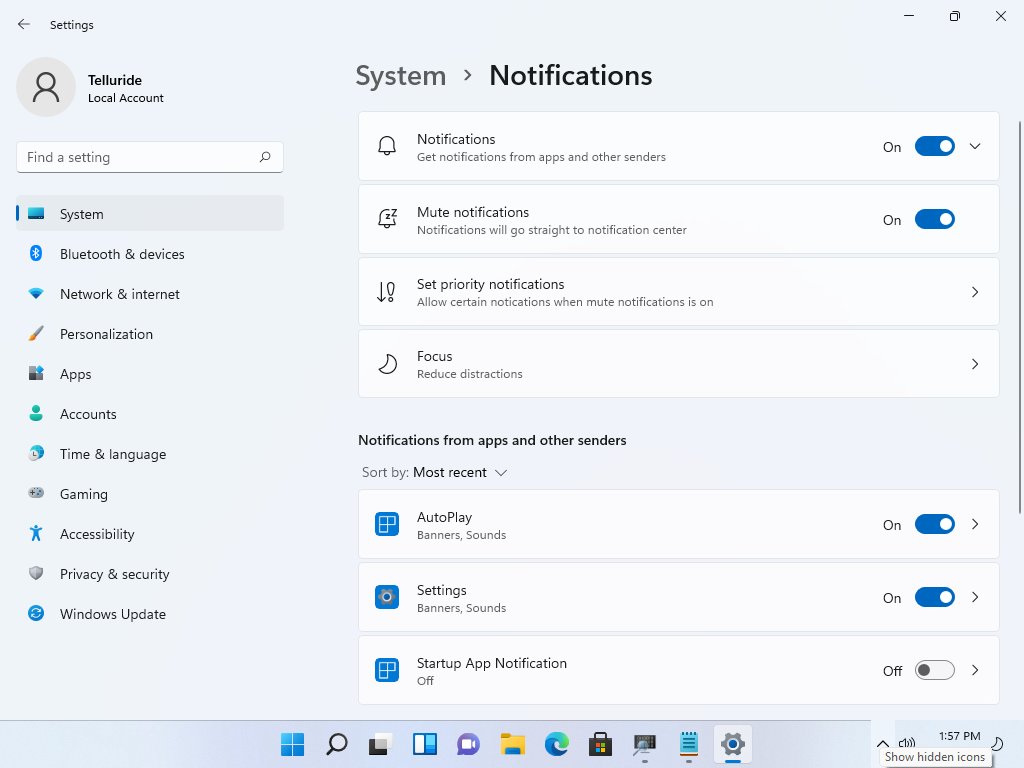 Windows 11 is getting improved Focus, notification, and Sustainability